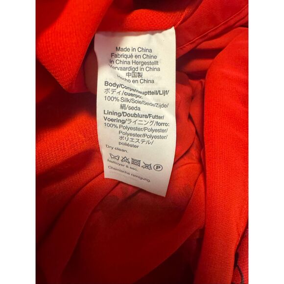 J. crew collection size M leopard red print holiday dress - EUC - Picture 10 of 11